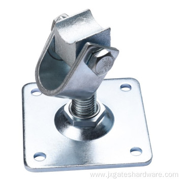 electric zinc-plated rotating gate Hinge with round part